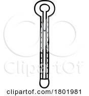 Cartoon Clipart Thermometer by lineartestpilot