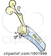 Cartoon Clipart Pack Of Chewing Gum