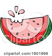 Poster, Art Print Of Cartoon Clipart Watermelon