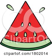 Poster, Art Print Of Cartoon Clipart Watermelon