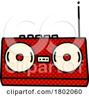 Cartoon Clipart Retro Radio