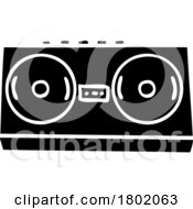 Poster, Art Print Of Cartoon Clipart Music Cassette Tape