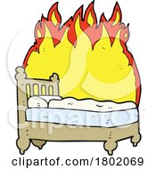 Cartoon Clipart Hot Bed