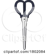 Cartoon Clipart Shears by lineartestpilot