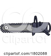 Cartoon Clipart Chainsaw by lineartestpilot