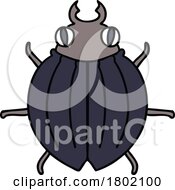 Poster, Art Print Of Cartoon Clipart Beetle