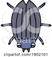 Cartoon Clipart Beetle by lineartestpilot
