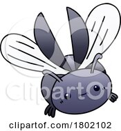 Poster, Art Print Of Cartoon Clipart Beetle Flying