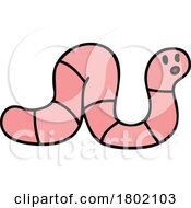 Poster, Art Print Of Cartoon Clipart Earthworm