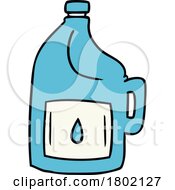 Cartoon Clipart Gallon Of Water by lineartestpilot