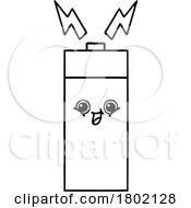 Cartoon Clipart AA Battery