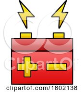 Cartoon Clipart Car Battery