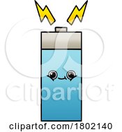 Cartoon Clipart AA Battery by lineartestpilot