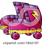 Cartoon Clipart Roller Skates by lineartestpilot