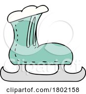 Cartoon Clipart Ice Skate