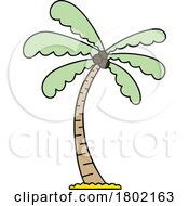 Cartoon Clipart Palm Tree