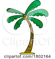 Poster, Art Print Of Cartoon Clipart Palm Tree