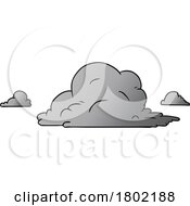 Cartoon Clipart Storm Cloud by lineartestpilot
