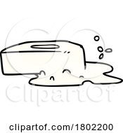 Cartoon Clipart Bar Of Soap by lineartestpilot