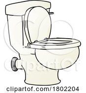 Cartoon Clipart Toilet by lineartestpilot