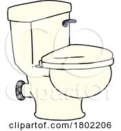 Poster, Art Print Of Cartoon Clipart Toilet