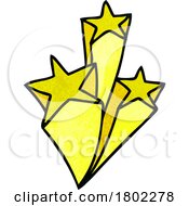 Cartoon Clipart Shooting Stars