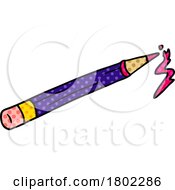 Poster, Art Print Of Cartoon Clipart Colored Pencil