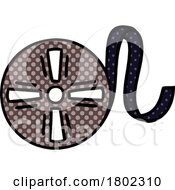 Cartoon Clipart Film Reel by lineartestpilot #COLLC1802310-0180