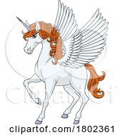 Unicorn Pegasus Wings Horn Horse Animal Cartoon