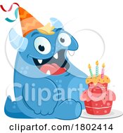 Cartoon Clipart Party Monster