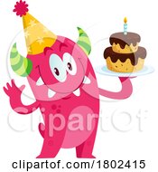 Poster, Art Print Of Cartoon Clipart Party Monster