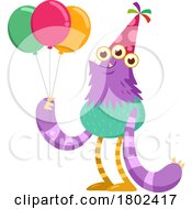 Cartoon Clipart Party Monster