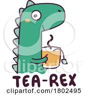 Cartoon Tea Rex by yayayoyo