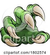 Poster, Art Print Of Monster Claw Dinosaur Dragon Cartoon Talon Hand