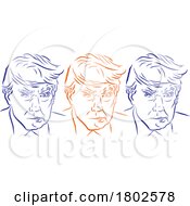 Poster, Art Print Of Donald Trump Mug Shot Montage