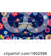 National Hispanic Heritage Month Design by Vector Tradition SM