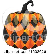 Poster, Art Print Of Painted Halloween Pumpkin