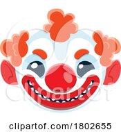Poster, Art Print Of Halloween Clown Face