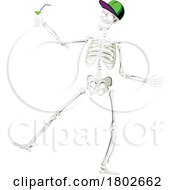 Poster, Art Print Of Party Skeleton