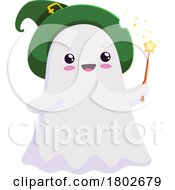 Poster, Art Print Of Halloween Witch Ghost