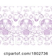 Poster, Art Print Of Day Of The Dead Dia De Los Muertos Sugar Skull Background