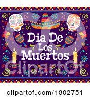 Poster, Art Print Of Day Of The Dead Dia De Los Muertos Design