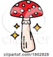 Poster, Art Print Of Magical Mushroom