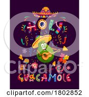 Poster, Art Print Of Holy Guacamole Mexican Avocado