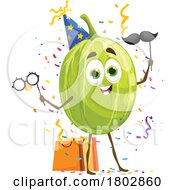 Poster, Art Print Of Party Gooseberry Food Mascot