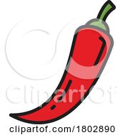 Poster, Art Print Of Red Pepper