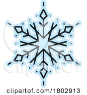 Poster, Art Print Of Snowflake