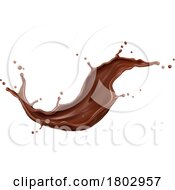 Poster, Art Print Of Chocolate Splash