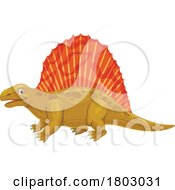 Poster, Art Print Of Dimetrodon Dinosaur