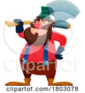 Poster, Art Print Of Gnome With An Axe